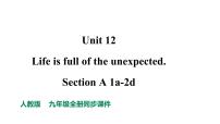 初中Unit 12 Life is full of the unexpectedSection A教学演示课件ppt