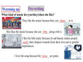 人教新目标九年级英语---Unit9 I like music that I can dance to.SectionB3a-Self Check写作课课件PPT