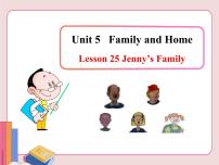 初中英语冀教版七年级上册Unit 5 Family and HomeLesson 25  Jenny's Family备课ppt课件
