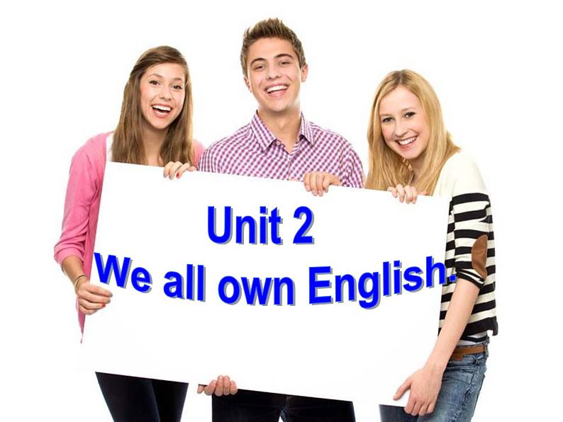 Unit 2 We all own English课件第3页