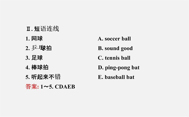 3【世纪金榜】Unit 5 Do you have a soccer ball？Section A（1a—2d）课件第4页