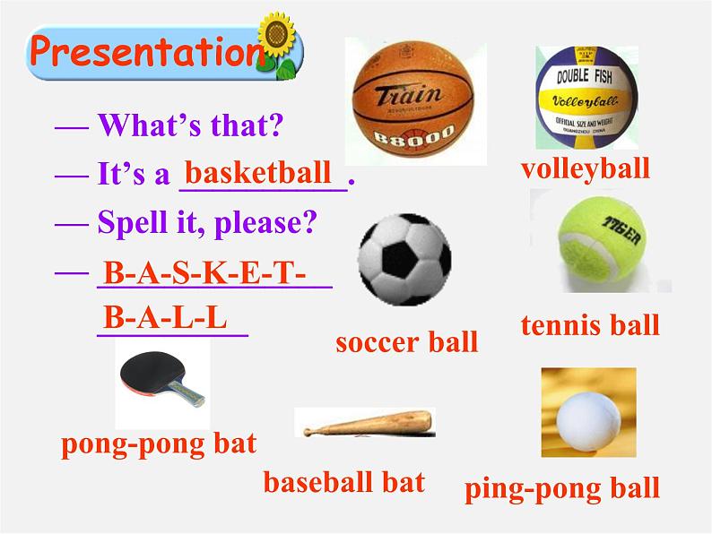 6【名师课件】Unit 5 Do you have a soccer ball Section A 1课件06