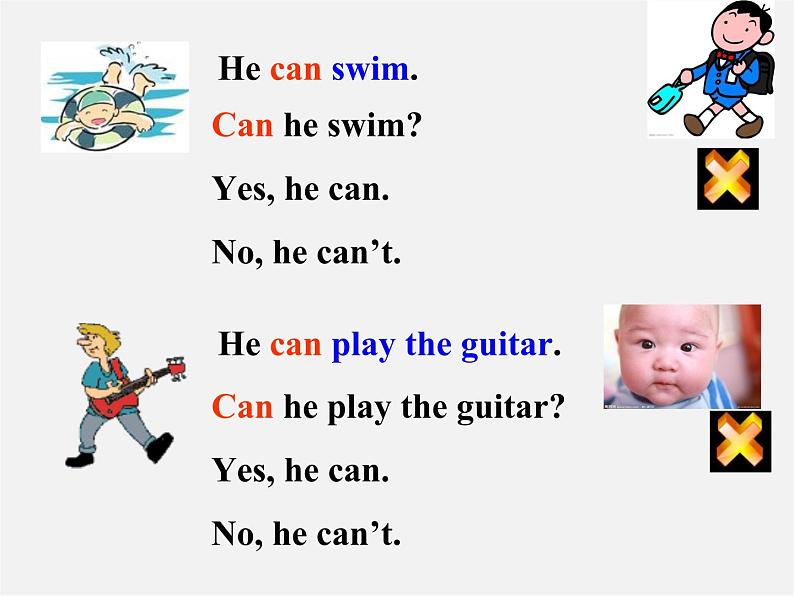 【黑龙江】《Unit 1 Can you play the guitar Period 2》课件07