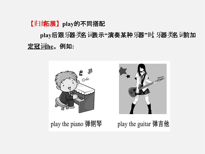 【金榜学案】Unit 1 Can you play the guitar Section A(Grammar Focus-3c)课件07