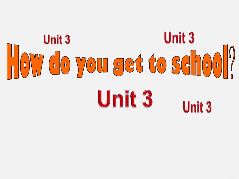 【湖北省】2Unit 3 How do you get to school Section B课件102