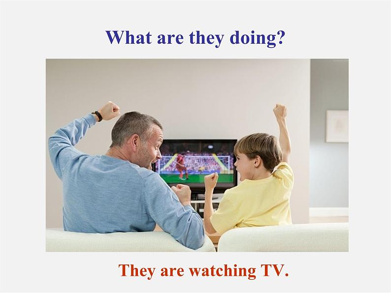 【浙江省】 2 Unit 6 I’m watching TV Section B 1课件第6页