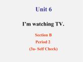 【浙江省】 2 Unit 6 I’m watching TV Section B 2课件