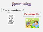【名师精品】3 Unit 6 I'm watching TV（第一课时）课件