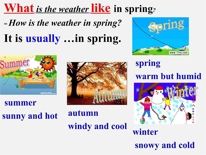 【浙江省】 《Unit 7 It’s raining.lesson Lesson 2》课件第6页