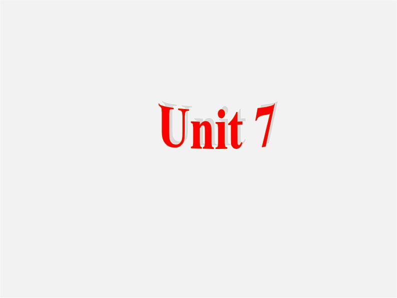 【陕西省】  Unit 7 It’s raining课件401