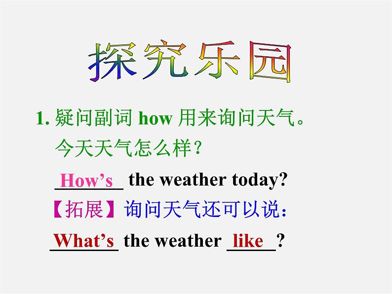 【湖北省】2Unit 7 It’s raining Section A课件2第7页