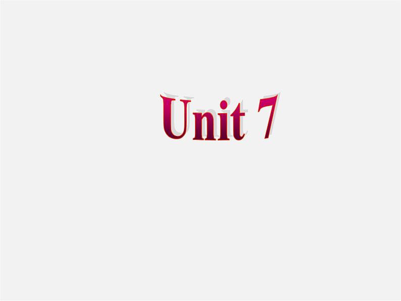 【湖北省】2Unit 7 It’s raining Section B课件1第1页