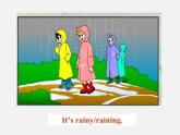 【名师精品】1 Unit 7 It's raining Section B 1a-2c课件