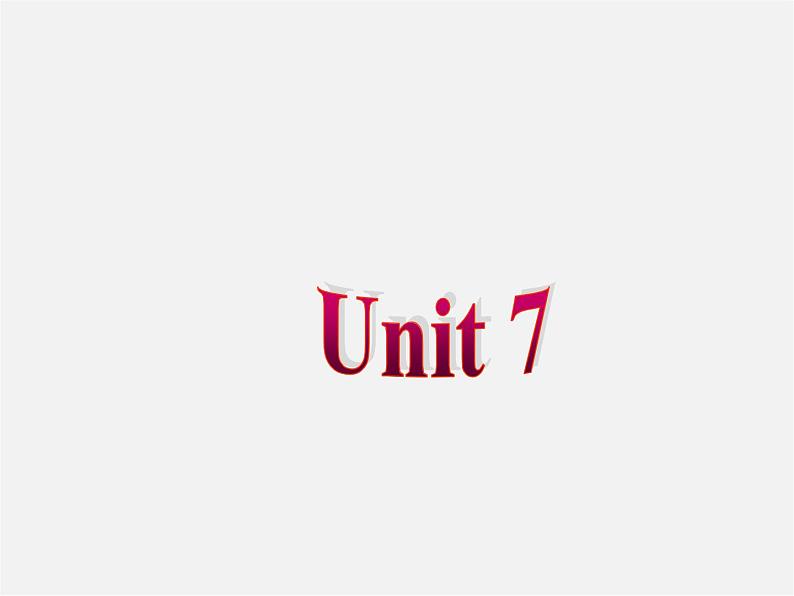 【湖北省】2Unit 7 It’s raining Section A课件1第1页