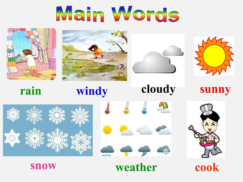 【湖北省】2Unit 7 It’s raining Section A课件1第4页