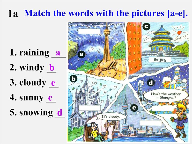 【湖北省】2Unit 7 It’s raining Section A课件1第5页