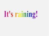 【名师精品】6 Unit 7 It’s raining Section B 1课件