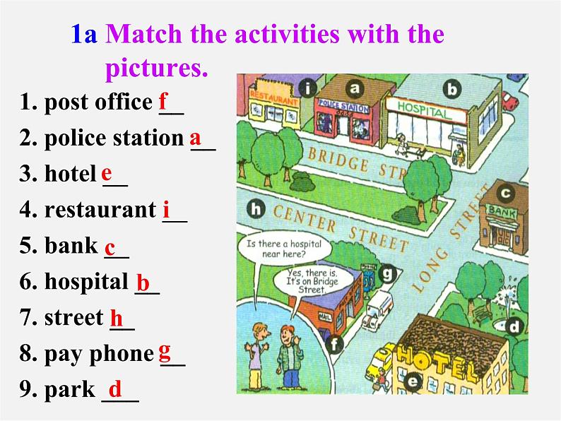 【湖北省】2Unit 8 Is there a post office near here Section A课件106