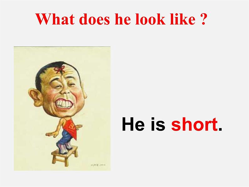 【黑龙江】《Unit 9 What does he look like Period 3》课件第4页