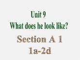 【湖北省】 Unit 9 What does he look like Period 1课件
