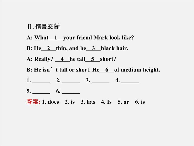 【金榜学案】Unit 9 What does he look like Section A(Grammar Focus-3d)课件03