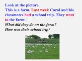 【名师精品】7  Unit 11 How was your school trip Section A课件1