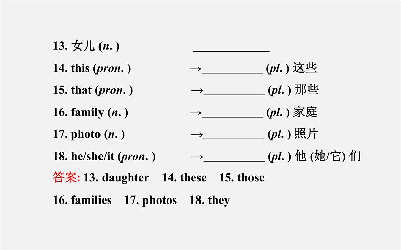 Unit 2 This is my sister单元复习课件04