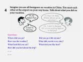 辽宁省东港市黑沟中学八年级英语上册 Unit 1 Where did you go on vacation Section B（3a-self check）课件