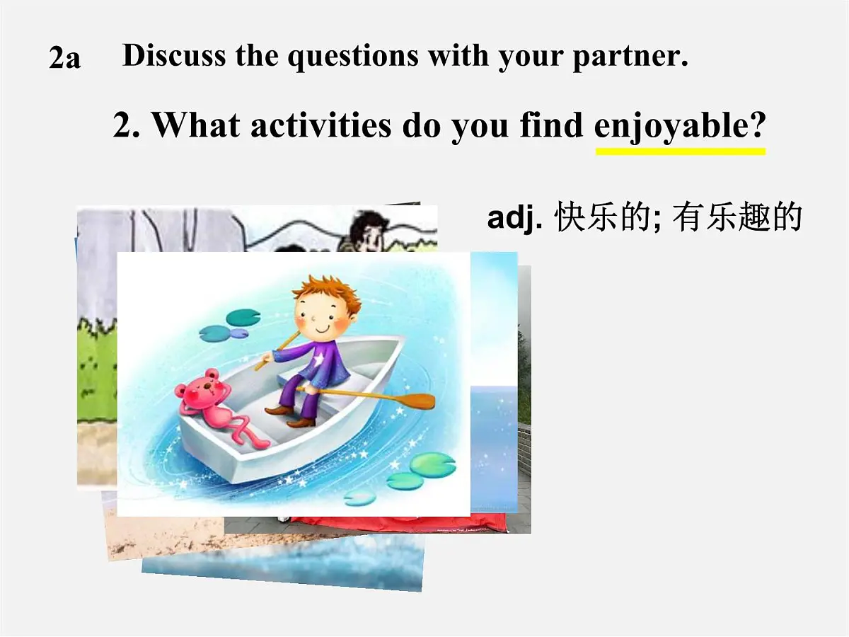 八年级英语上册 Unit 1 Where did you go on vacation Section B 2a-2e课件第6页