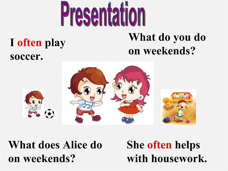 山东省邹平县实验中学八年级英语上册《Unit 2 How often do you exercise Section A（1a-1c）》课件02