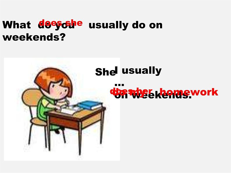 山东省邹平县实验中学八年级英语上册《Unit 2 How often do you exercise Section A（1a-1c）》课件04