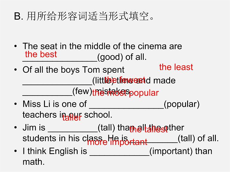 广东省珠海市第九中学八年级英语上册 Unit 4 What’s the best movie theater Section B 3课件04