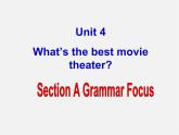 江西省宜春市第八中学八年级英语上册 Unit 4 What’s the best movie theater Section A 2课件
