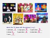 八年级英语上册 Unit 5 Do you want to watch a game show Section A（1a-1c）课件