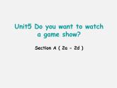 辽宁省东港市黑沟中学八年级英语上册 Unit 5 Do you want to watch a game show section A（2a-2d）课件