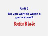 黑龙江省伊春市上甘岭区中学八年级英语上册 Unit 5 Do you want to watch a game show Section B（2a-2e）课件