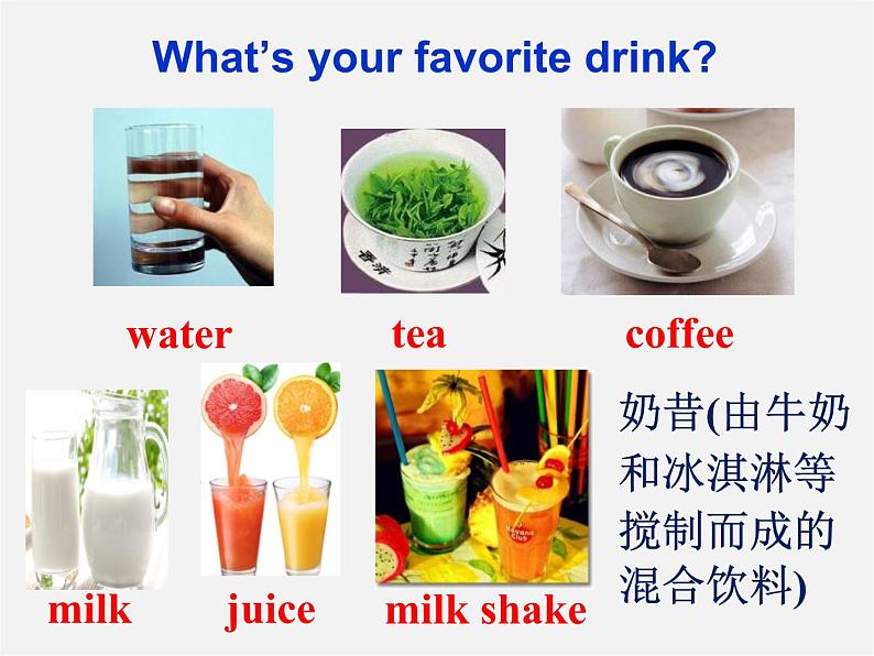 八年级英语上册 Unit 8 How do you make a banana milk shake SectionA1课件第3页