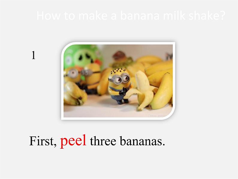 八年级英语上册 Unit 8 How do you make a banana milk shake Section A（1a-2c）课件08