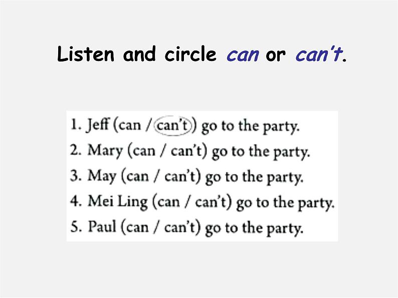 八年级英语上册 Unit 9 Can you come to my party Section A（2a-2d）课件03