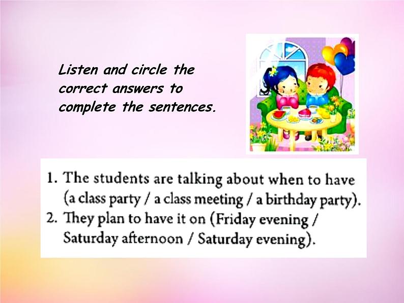 辽宁省东港市黑沟中学八年级英语上册 Unit 10 If you go to the party，you'll have a great time section A（2a-2d）课件02