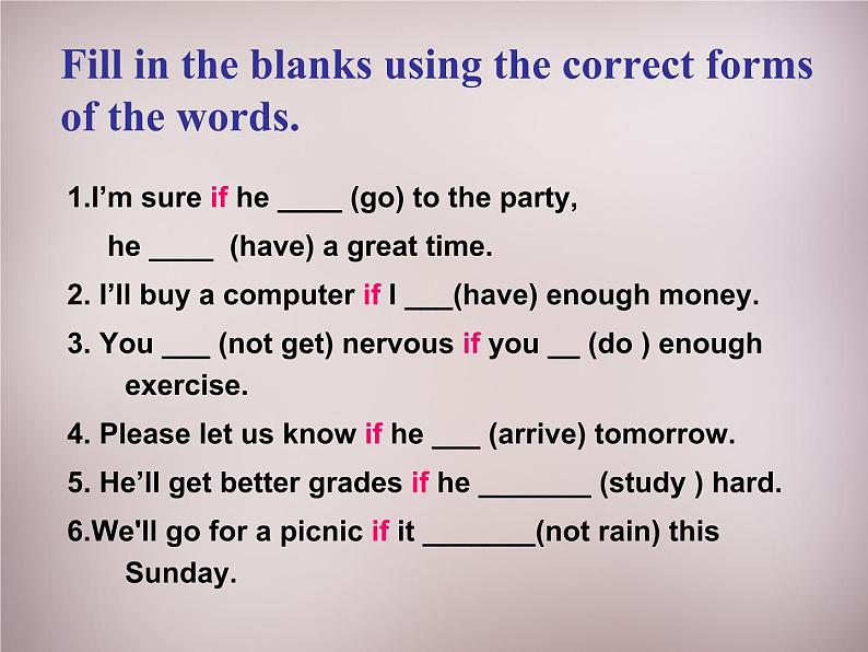 广西平南县上渡镇大成初级中学八年级英语上册 Unit 10 If you go to the party, you’ll have a great time Section A 2课件第3页