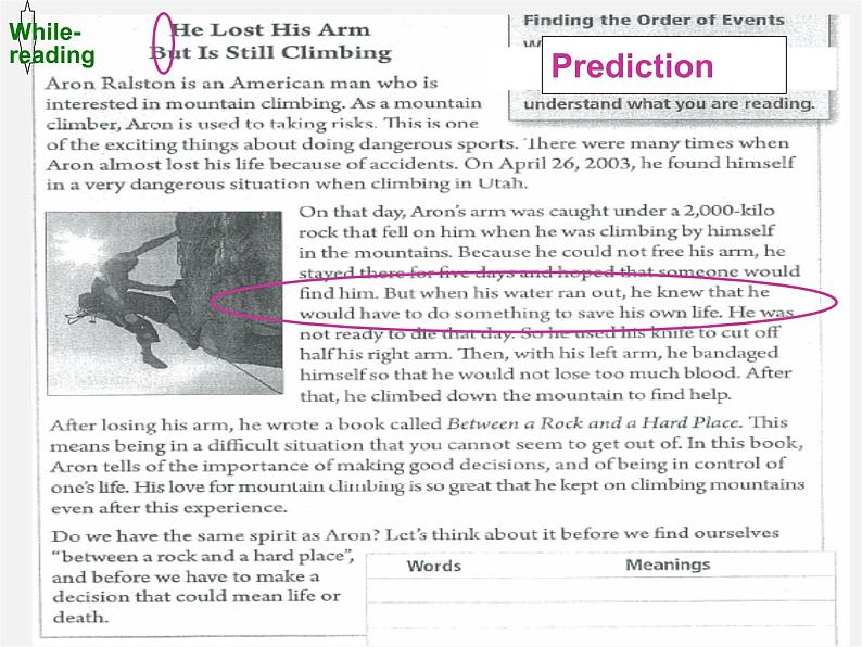 八年级英语下册 Unit 1 What’s the matter？Section B (2a-2e)课件第7页