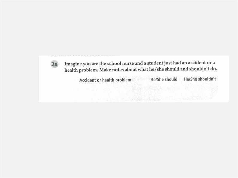 八年级英语下册 Unit 1 What’s the matter Period 4课件04