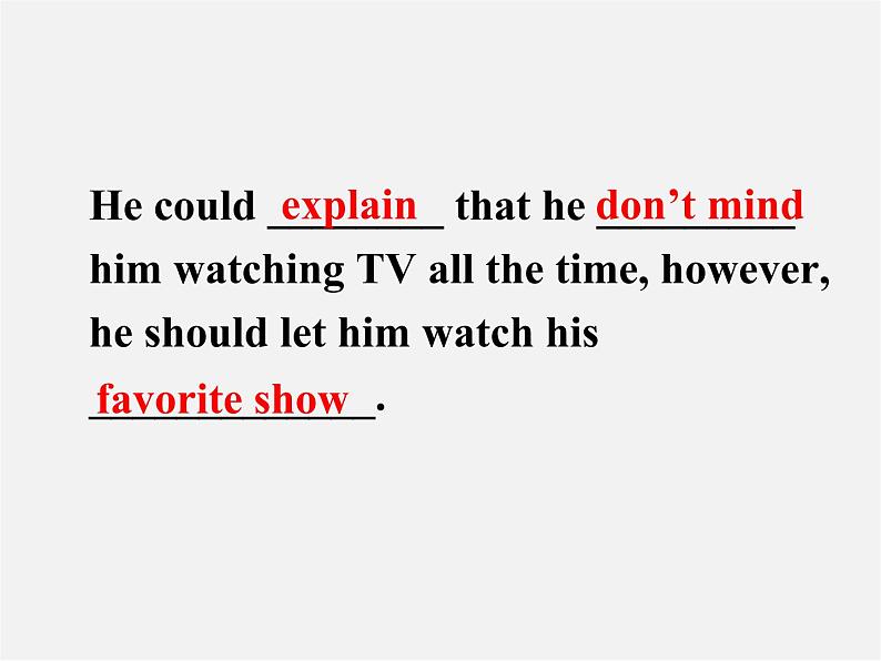 八年级英语下册 Unit 4 Why don’t you talk to your parents？Section A(Grammar Focus-4c)精品课件第7页