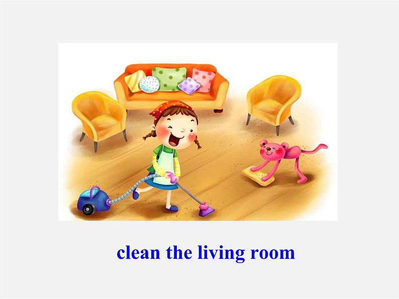 浙江省宁波市慈城中学八年级英语下册 Unit 3 Could you please clean your room Section A 1课件06