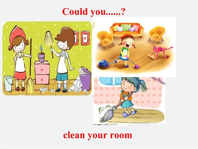 湖北省北大附中武汉为明实验学校八年级英语下册 Unit 3 Could you please clean your room（第2课时）课件06