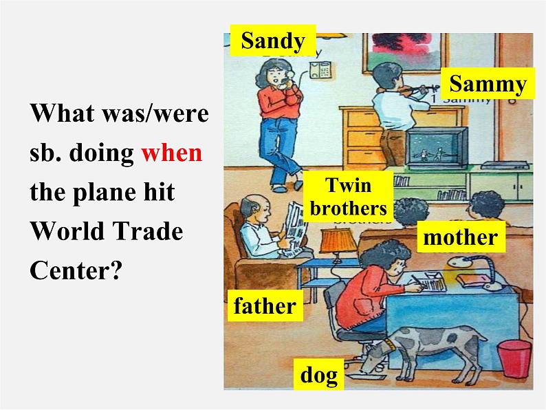 八年级英语下册 Unit 5 What were you doing when the rainstorm came Section B（3a-selfcheck）课件第5页