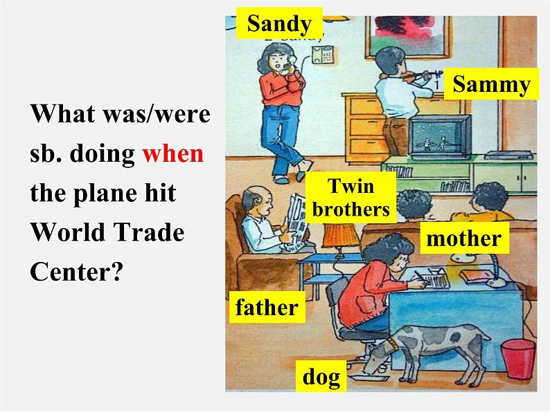 八年级英语下册 Unit 5 What were you doing when the rainstorm came？Section B(3a-Self check)精品课件04