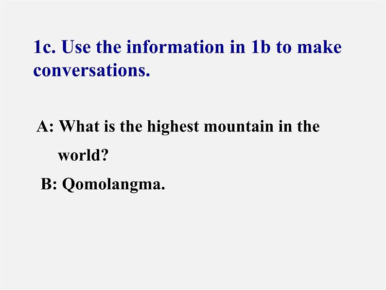 湖北省荆州市沙市第五中学八年级英语下册 Unit 7 What’s the highest mountain in the world课件1第5页