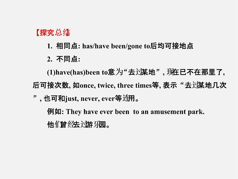 八年级英语下册 Unit 9 Have you ever been to a museum专题复习课件第3页